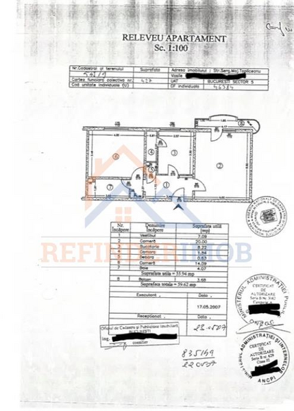 Apartament 2 camere de vanzare 